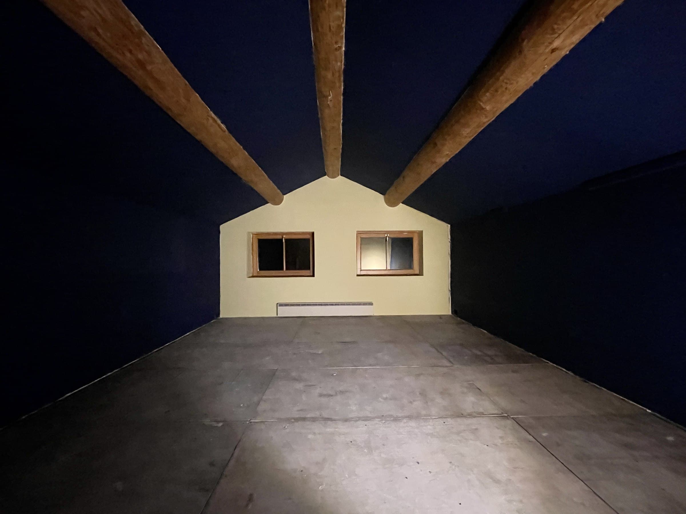 Finished room after painting